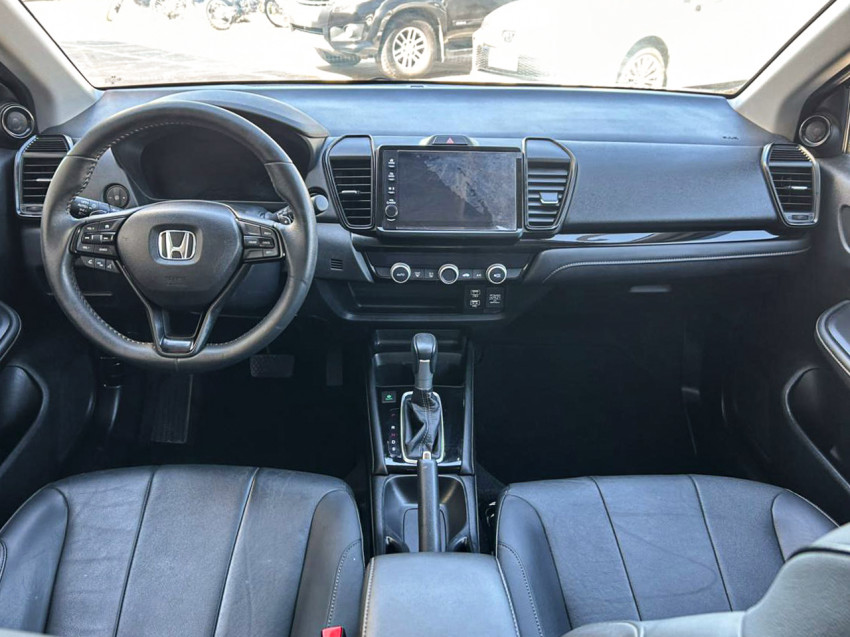 baixa km! - honda city sedan exl 1.5 flex  automatico6