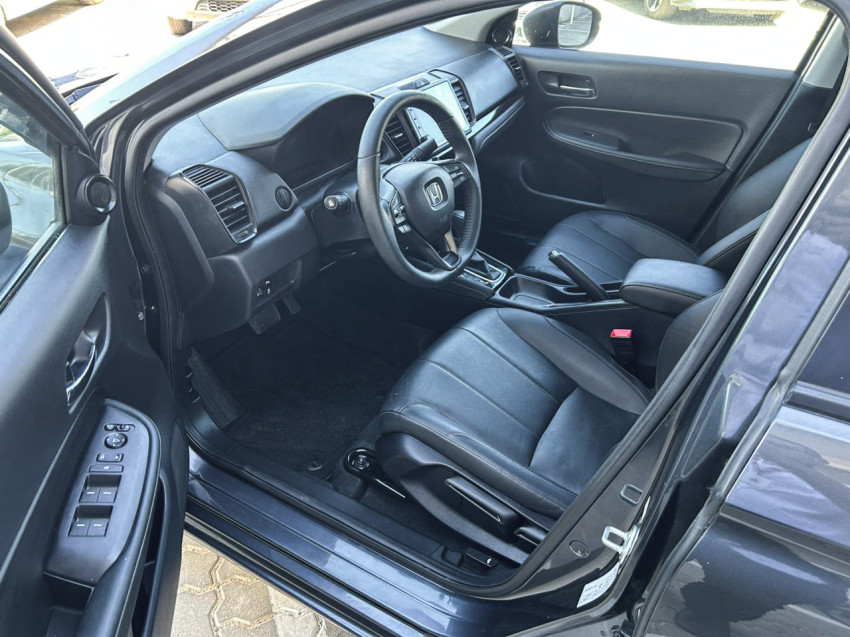 baixa km! - honda city sedan exl 1.5 flex  automatico7