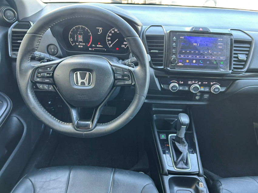 baixa km! - honda city sedan exl 1.5 flex  automatico10