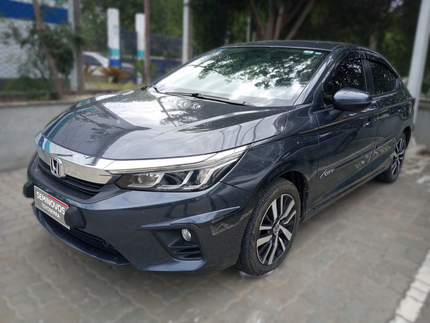 baixa km! - honda city sedan exl 1.5 flex  automatico1