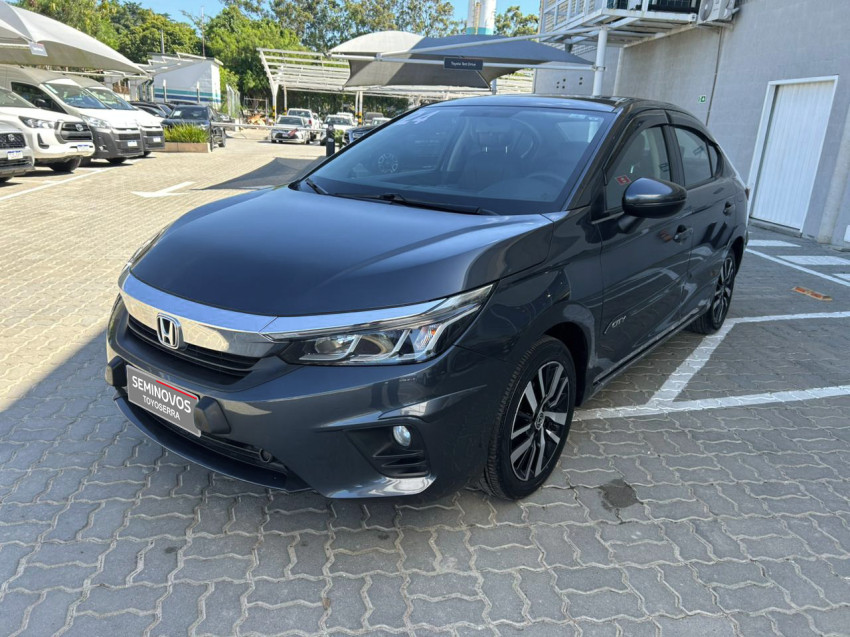 baixa km! - honda city sedan exl 1.5 flex  automatico1