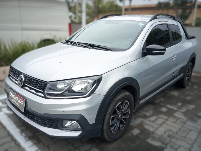 baixa km! - volkswagen saveiro cross 1.6 t.flex  cd1