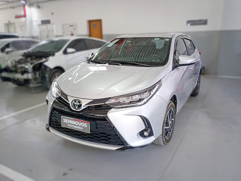 baixa km! - toyota yaris xls 1.5 flex  automatico1