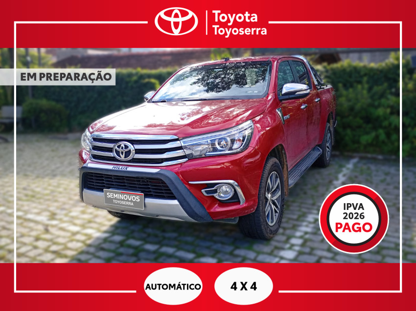 toyota hilux cd srx 4x4 2.8  diesel automatico