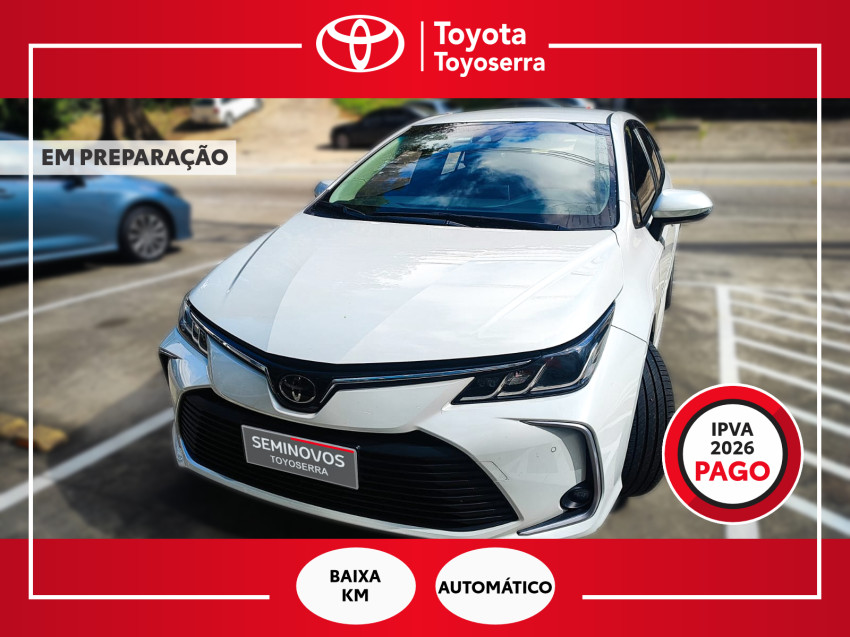 baixa km! - toyota corolla xei 2.0 flex  automatico
