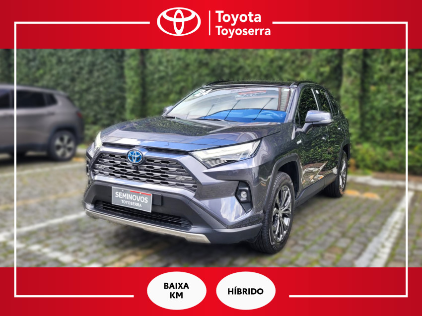 baixa km! - toyota rav4 2.5 sx connect 4x4 automatico (hibrido)