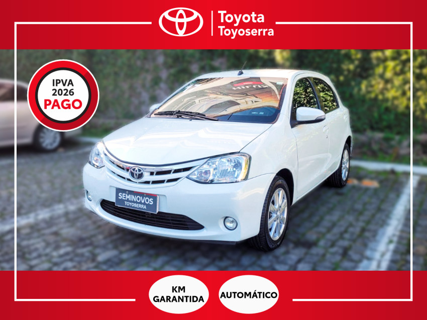 toyota etios xls 1.5 flex  automatico
