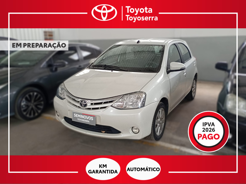 toyota etios xls 1.5 flex  automatico