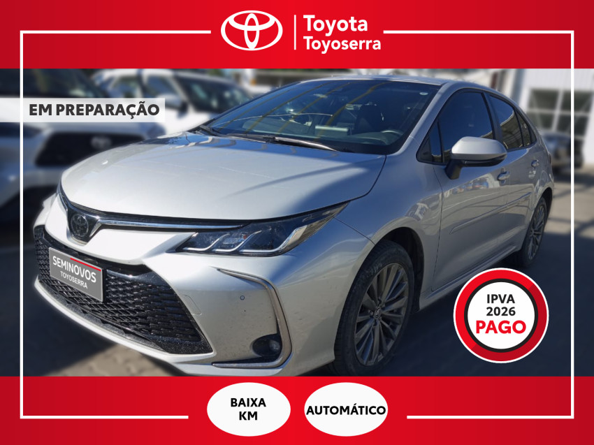 baixa km! - toyota corolla xei 2.0 flex  automatico