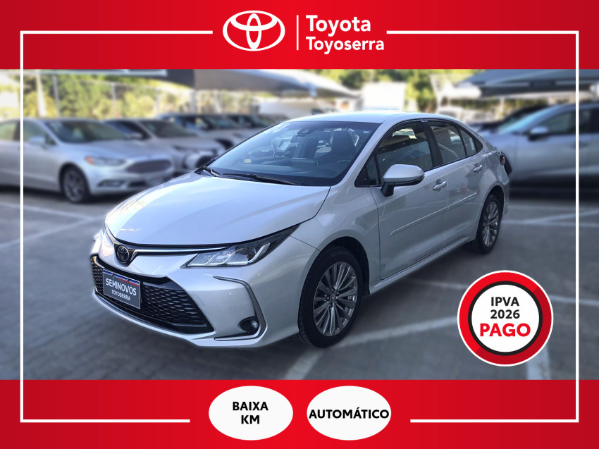 baixa km! - toyota corolla xei 2.0 flex  automatico