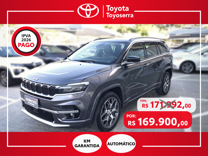 jeep commander overland t270 1.3 tb flex automatico