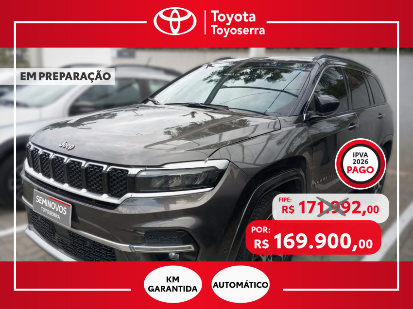 jeep commander overland t270 1.3 tb flex automatico