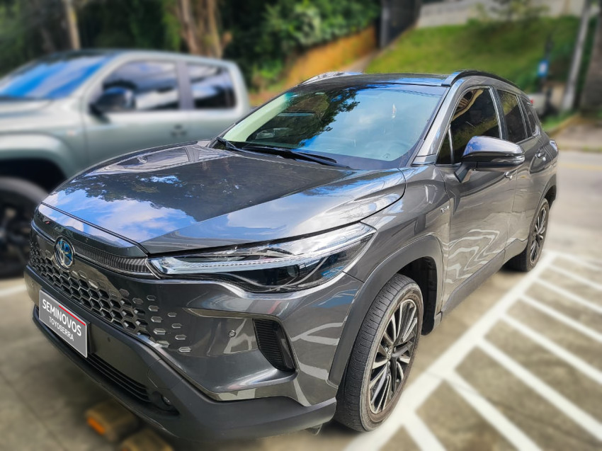 baixa km! - toyota corolla cross xrx 1.8  automatico (hibrido)1