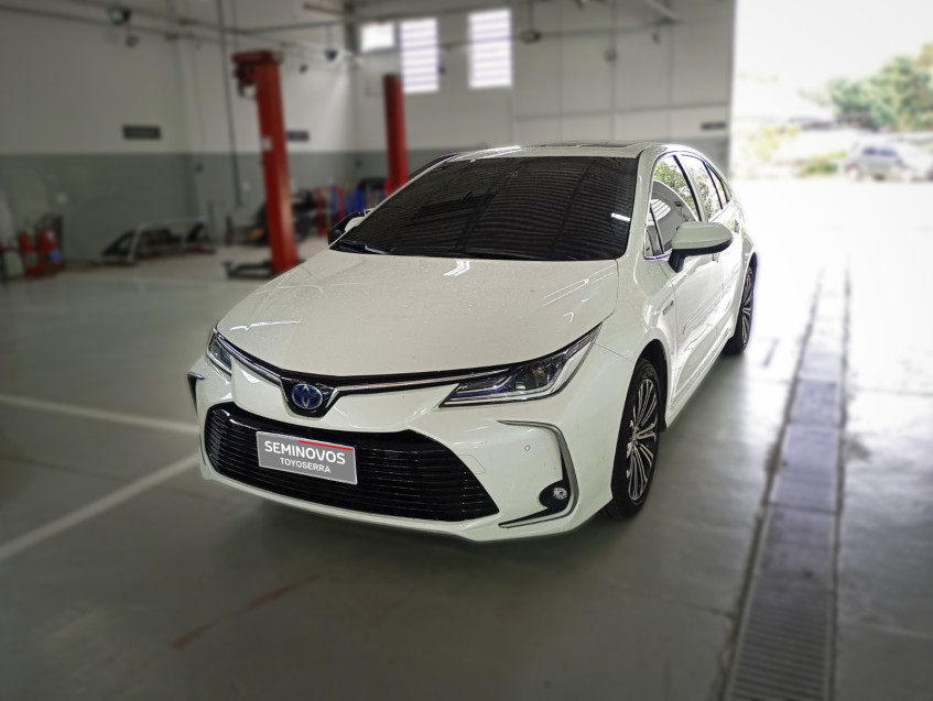 baixa km! - toyota corolla altis prem. 1.8 automatico (hibrido)1