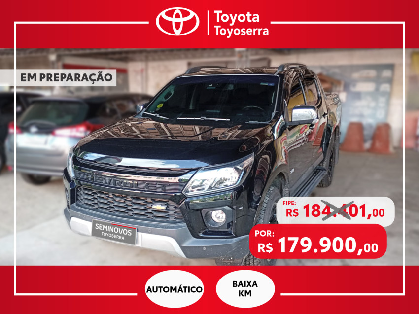 baixa km! - chevrolet s10 p-up h.country 2.8 4x4 cd dies.automatico