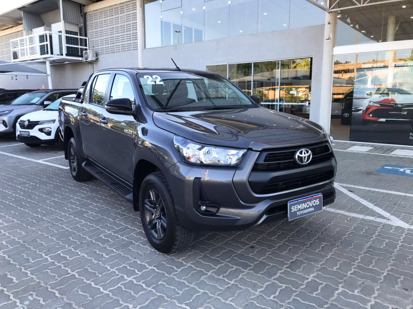 baixa km! - toyota hilux cd sr 4x4 2.8  diesel automatico3