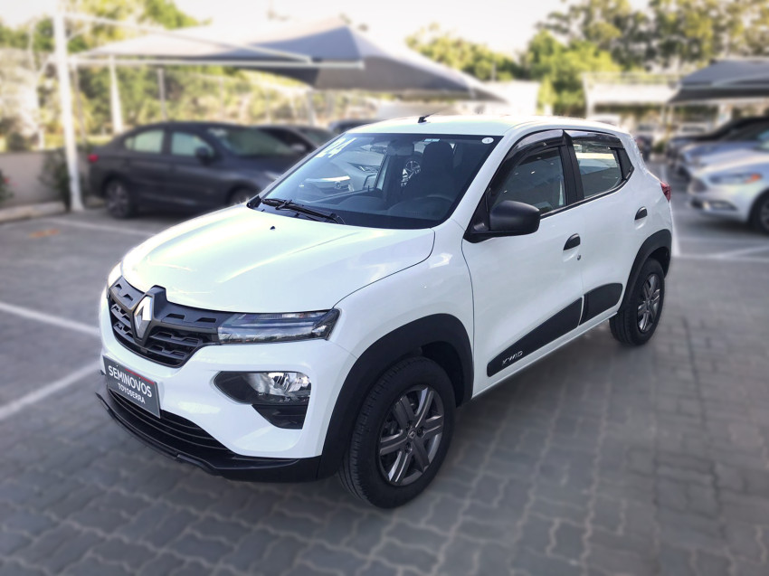 baixa km! - renault kwid zen 1.0 flex  manual2