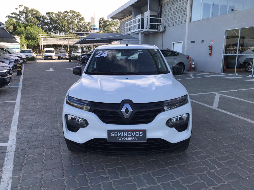 baixa km! - renault kwid zen 1.0 flex  manual11
