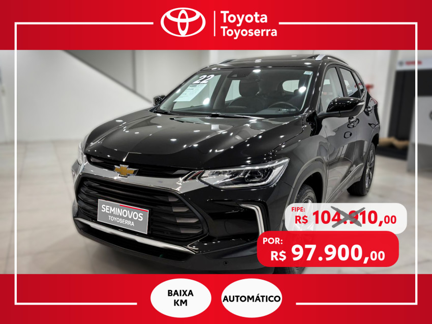 baixa km! - chevrolet tracker premier 1.2 turbo  flex automatico