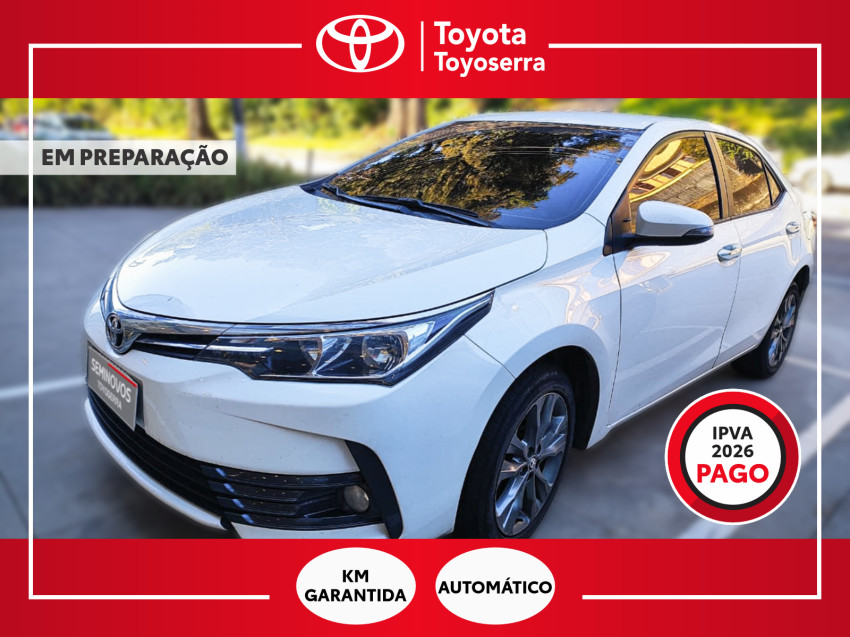 baixa km! - toyota corolla xei 2.0 flex  automatico
