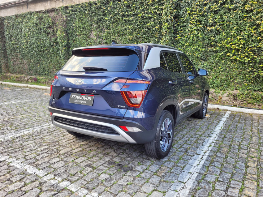 baixa km! - hyundai creta limited 1.0 tb  flex automatico4