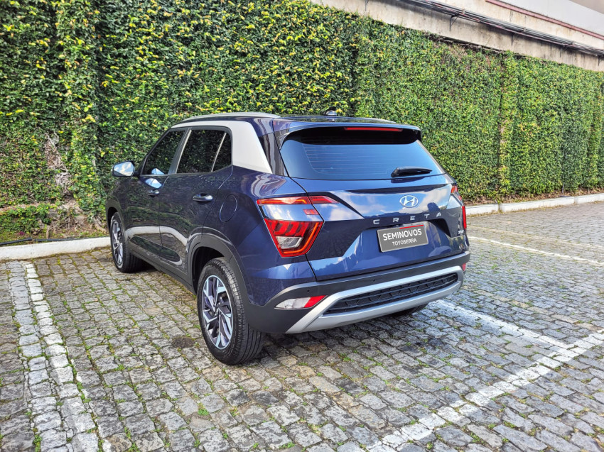baixa km! - hyundai creta limited 1.0 tb  flex automatico5