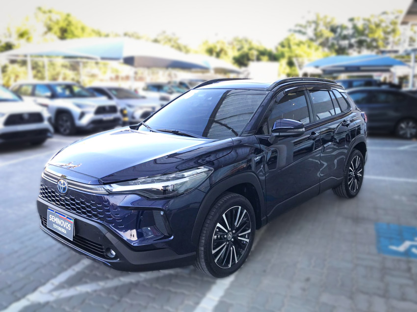 baixa km! - toyota corolla cross xrx 1.8  automatico (hibrido)2
