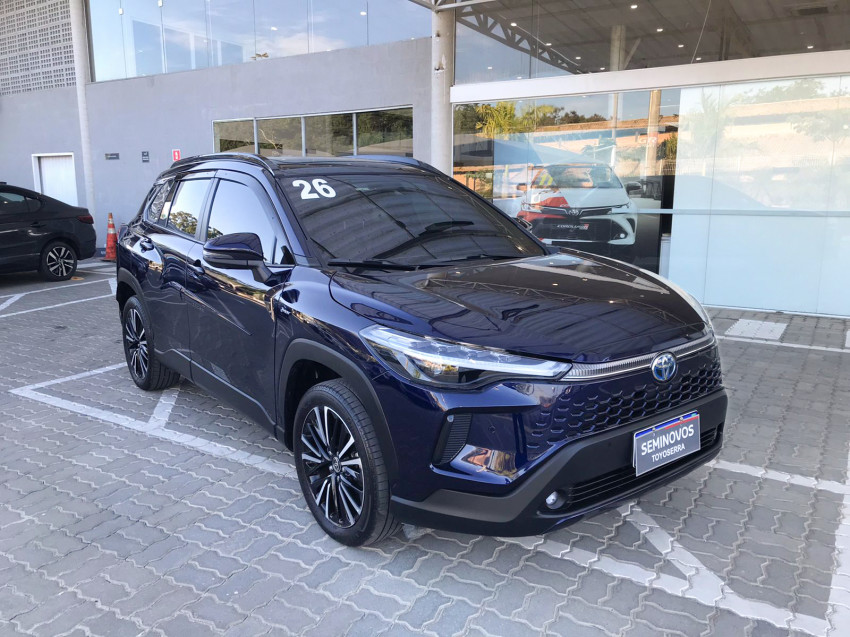 baixa km! - toyota corolla cross xrx 1.8  automatico (hibrido)3