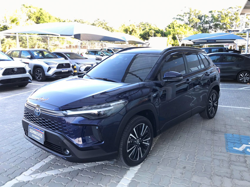 baixa km! - toyota corolla cross xrx 1.8  automatico (hibrido)1