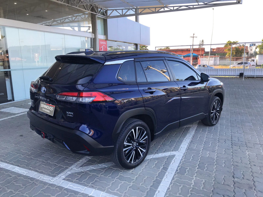 baixa km! - toyota corolla cross xrx 1.8  automatico (hibrido)4