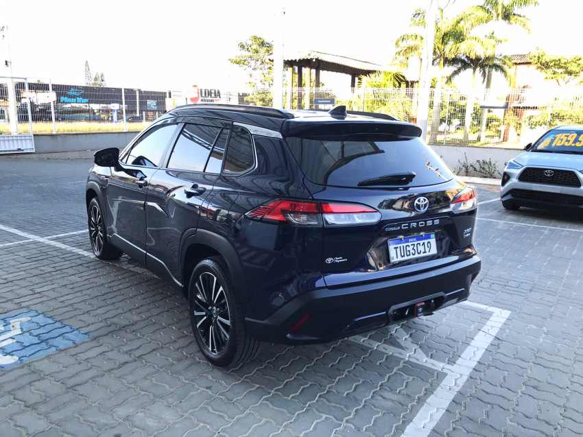 baixa km! - toyota corolla cross xrx 1.8  automatico (hibrido)5