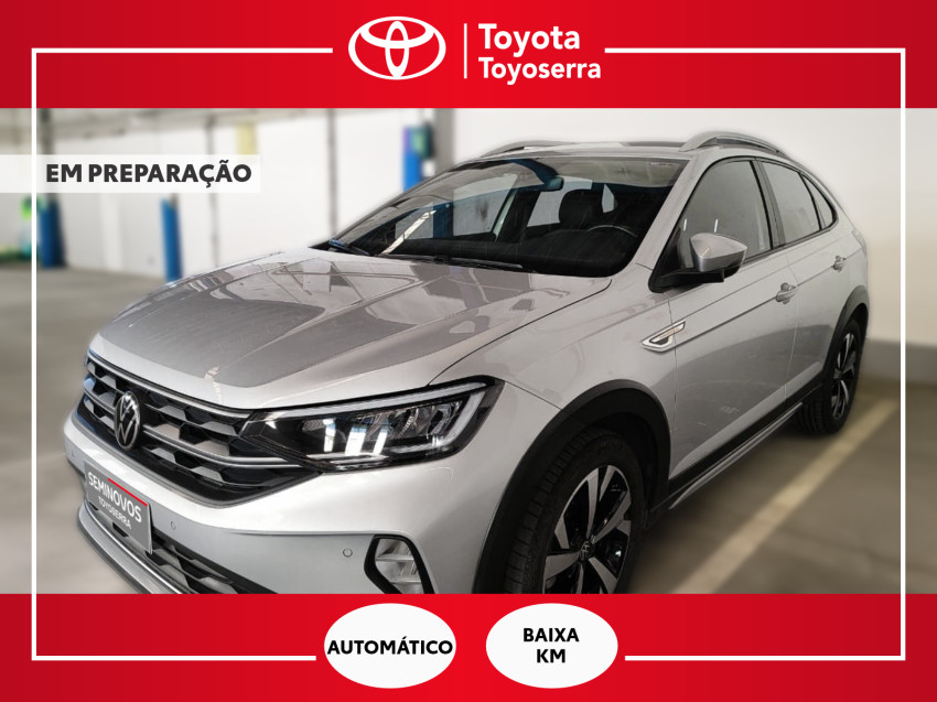 baixa km! - volkswagen nivus highline 1.0 200 tsi flex automatico