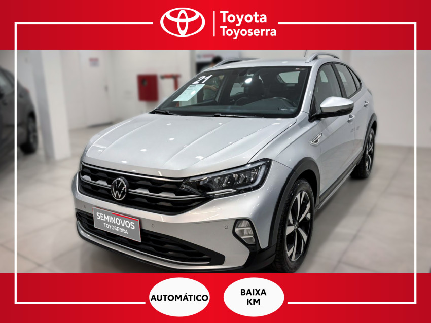 baixa km! - volkswagen nivus highline 1.0 200 tsi flex automatico