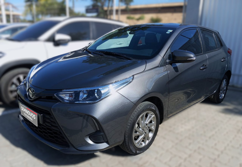 baixa km! - toyota yaris xs 1.5 flex  automatico1