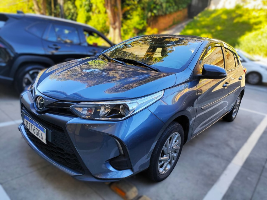 baixa km! - toyota yaris xs 1.5 flex  automatico1