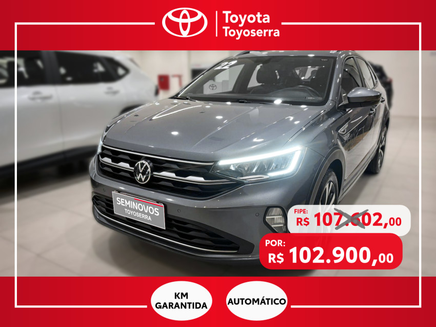 volkswagen nivus highline 1.0 200 tsi flex automatico