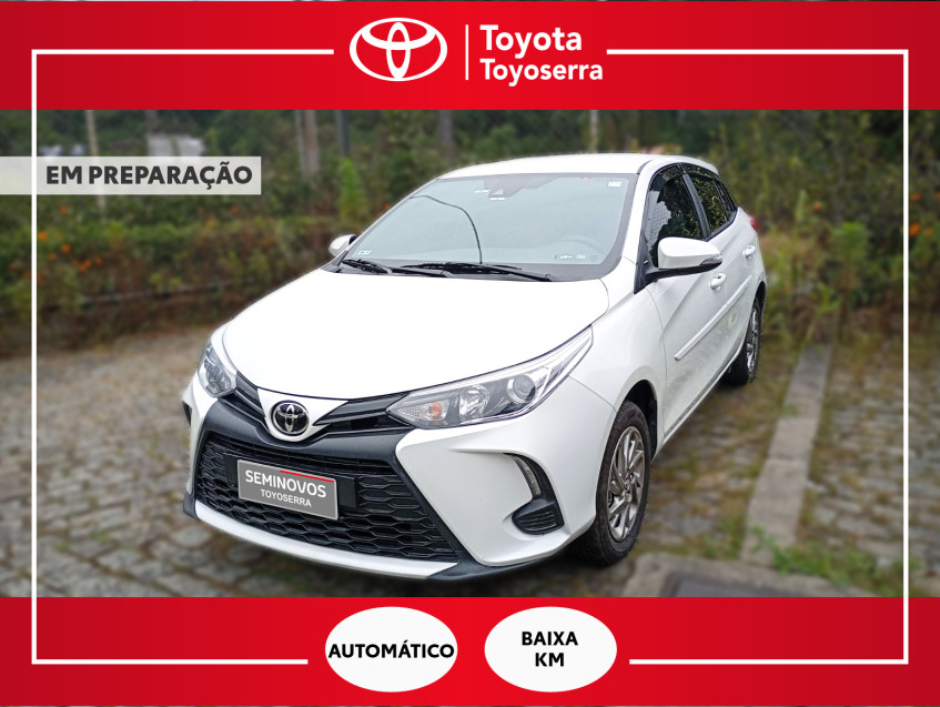 baixa km! - toyota yaris xs 1.5 flex  automatico
