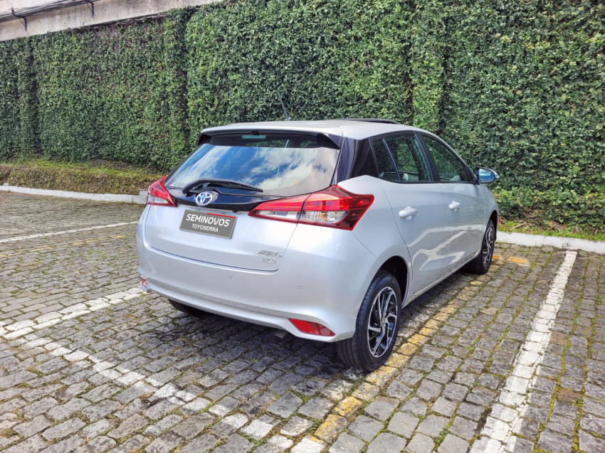 baixa km! - toyota yaris xls 1.5 flex  automatico4