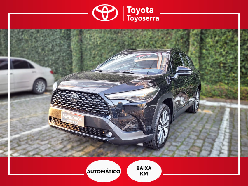 baixa km! - toyota corolla cross xre 2.0  flex automatico