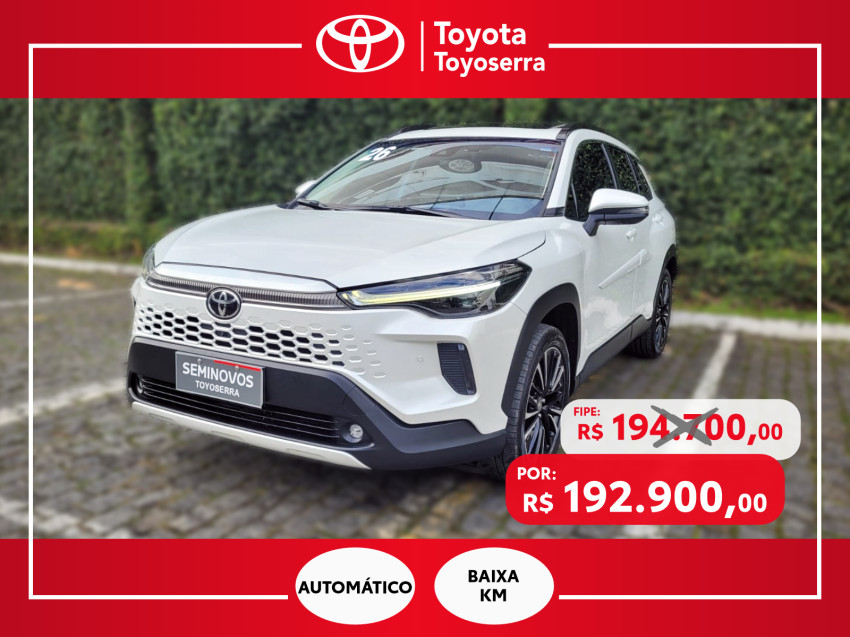 toyota corolla cross xrx 2.0  flex automatico