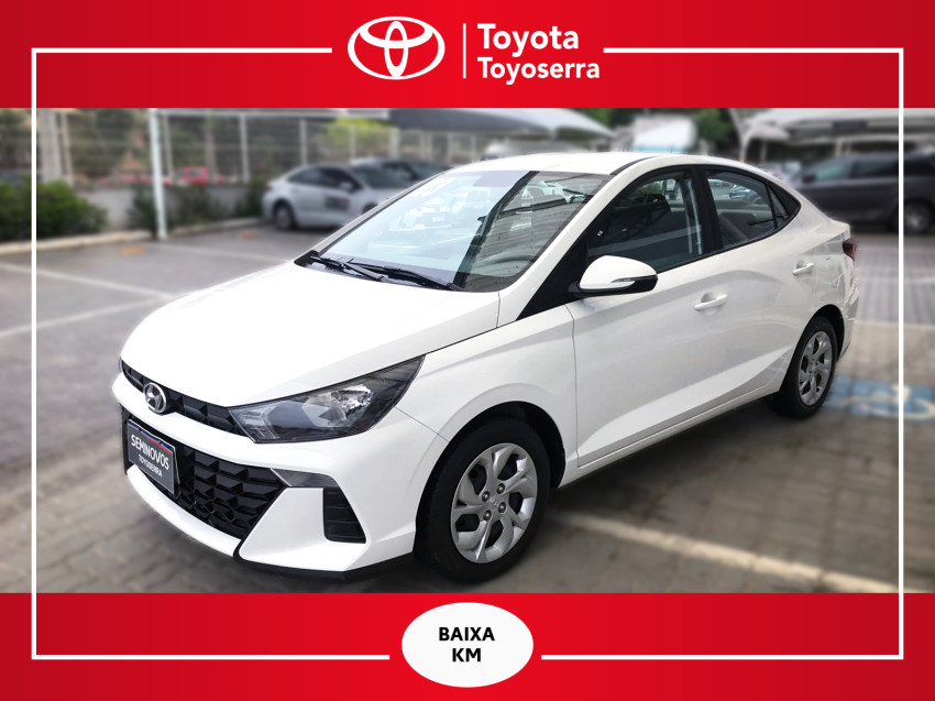baixa km! - hyundai hb20s comfort 1.0 flex  manual