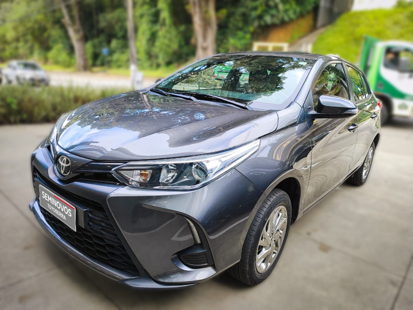 baixa km! - toyota yaris xs 1.5 flex  automatico1