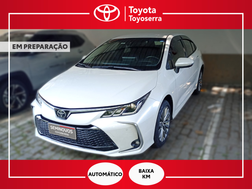 baixa km! - toyota corolla xei 2.0 flex  automatico