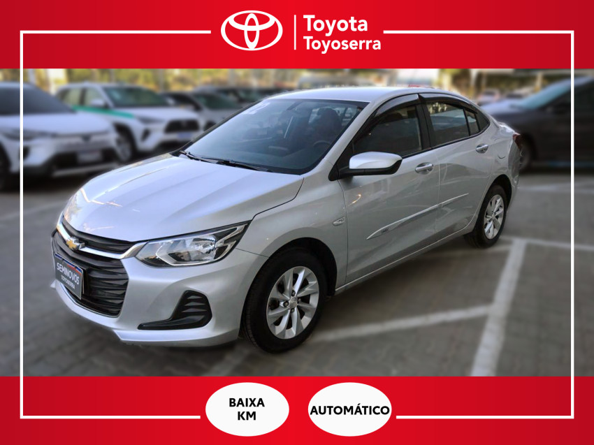 baixa km! - chevrolet onix sedan plus lt 1.0  tb flex automatico