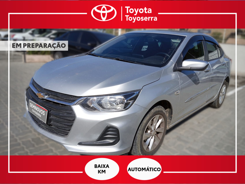 baixa km! - chevrolet onix sedan plus lt 1.0  tb flex automatico
