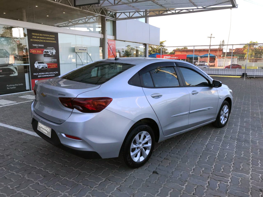 baixa km! - chevrolet onix sedan plus lt 1.0  tb flex automatico4