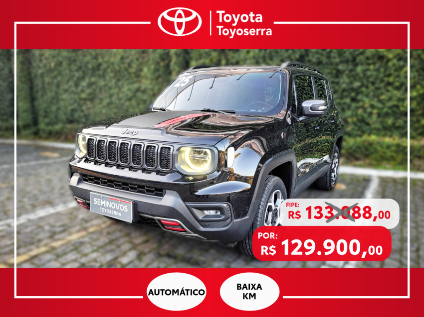 jeep renegade trailhawk t270 1.3 tb flex automatico