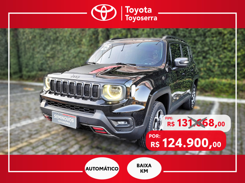 jeep renegade trailhawk t270 1.3 tb flex automatico