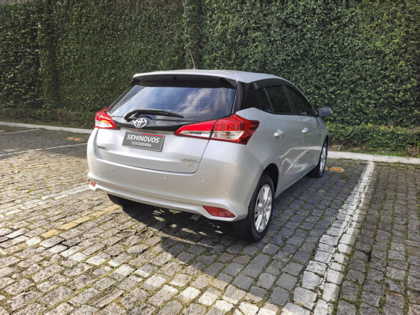 baixa km! - toyota yaris xl 1.3 flex  automatico4