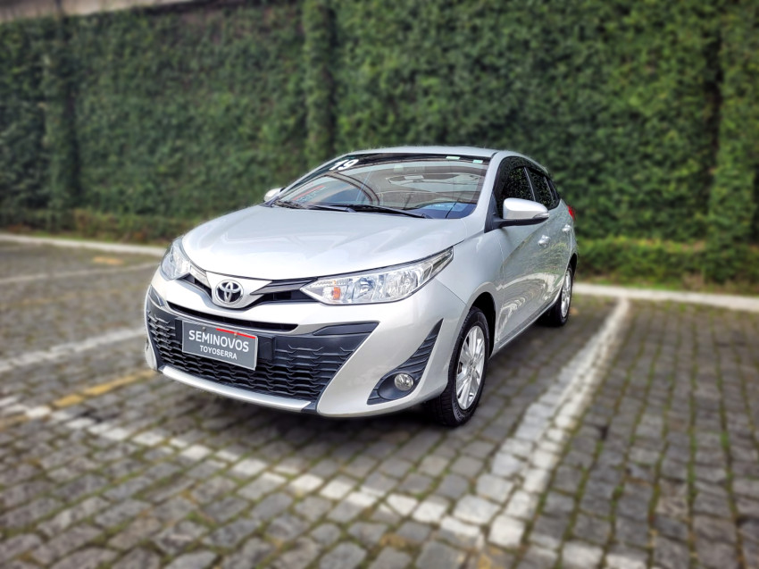 baixa km! - toyota yaris xl 1.3 flex  automatico2